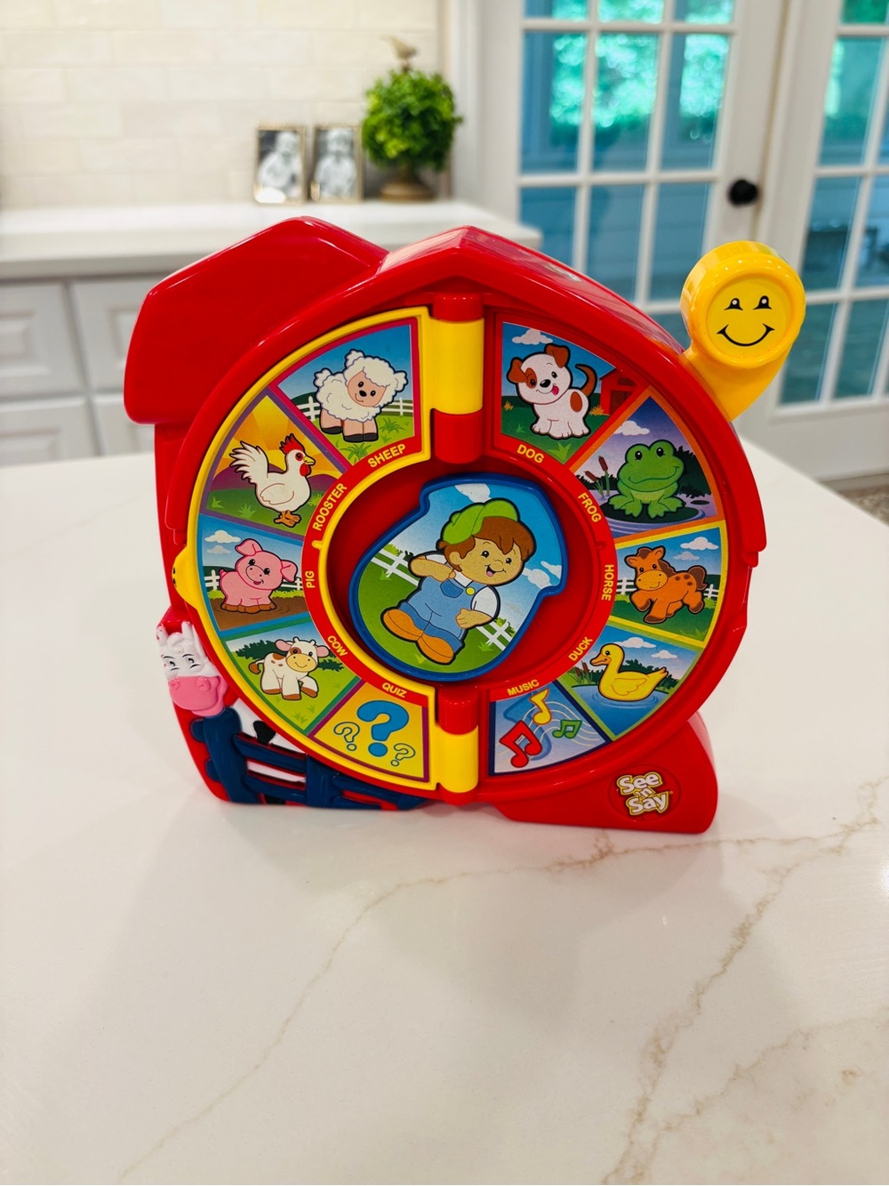 Red See & Say Farm Animal Learning Toy